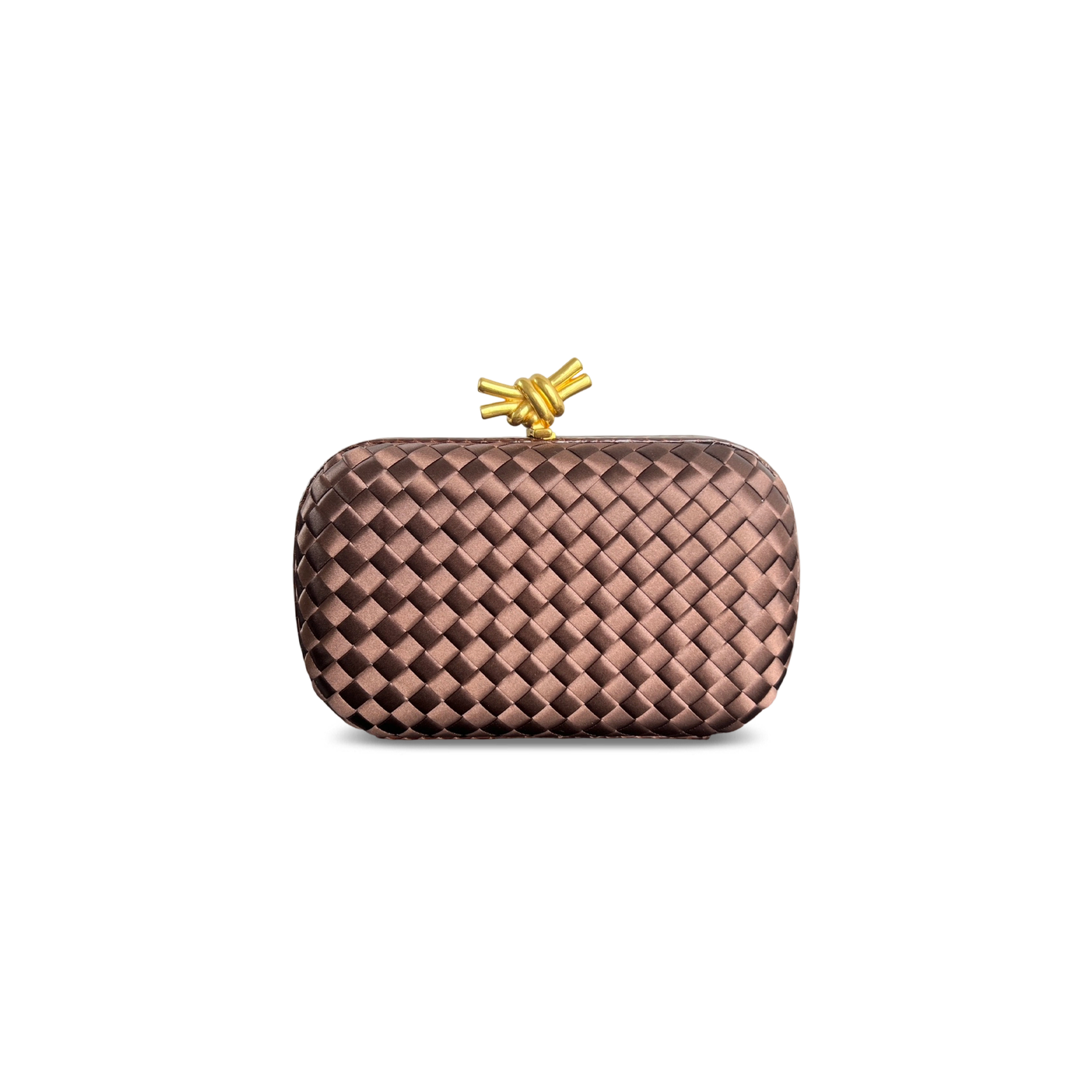BOTTEGA VENETA KNOT SATIN 717622 (20*12*5.5cm)